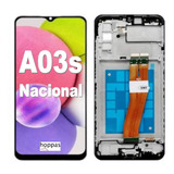 Tela Display Touch Frontal Para Galaxy A03s Com Aro Nacional