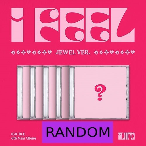 (g)i-dle - I Feel 6th Mini Album Original Jewel Case Random