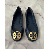 Flats Tory Burch Originales 7 Mx Azules