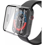 Funda Con Templado 360 Para Apple Watch Protector 40 Y 41mm