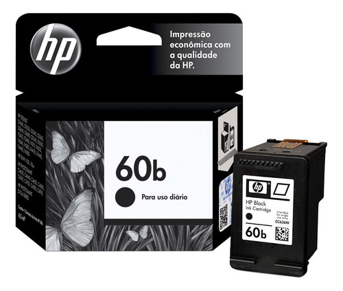 Cartucho Hp 60b Preto