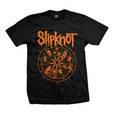 Remera Slipknot Naranja Excelente Calidad 