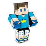 Beto Gamer 35cm Familia Arqueira Minecraft Betão Do Pão