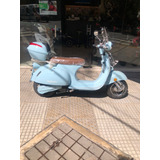 Scooter Vespa Eléctrica Sunra Vintage Litio Motor 3000w 