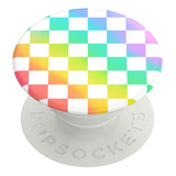 Popsockets Graphic Gen2 Rainbow Checker Suporte Celular Clip