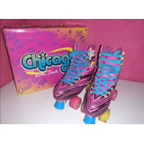 Patines Chicago Luz Led (tipo Soy Luna)