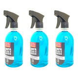 Kit 3 Sprays 500ml Limpa Telas E Lentes + 3 Flanelas Mágica 