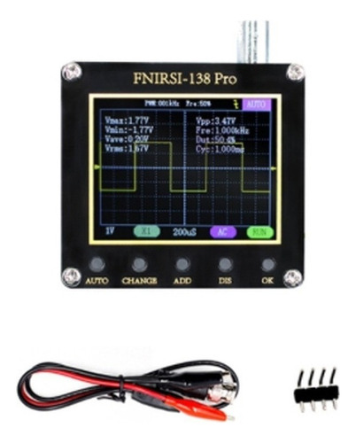 Lazhu Portable Portable Oscilloscope Fnirsi 138pro 1