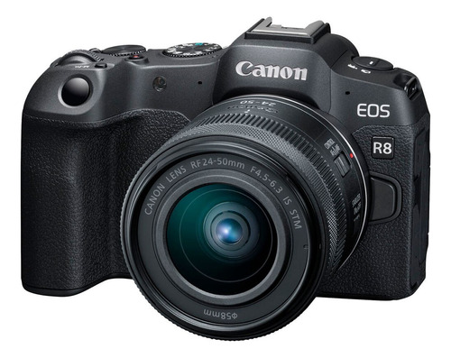 Câmera Canon Eos R8 24.2mp 4k60 Objetiva Rf 24-50mm