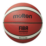 Pelota De Basquet Molten B7g4500 N° 7 Cuero Fiba Approved