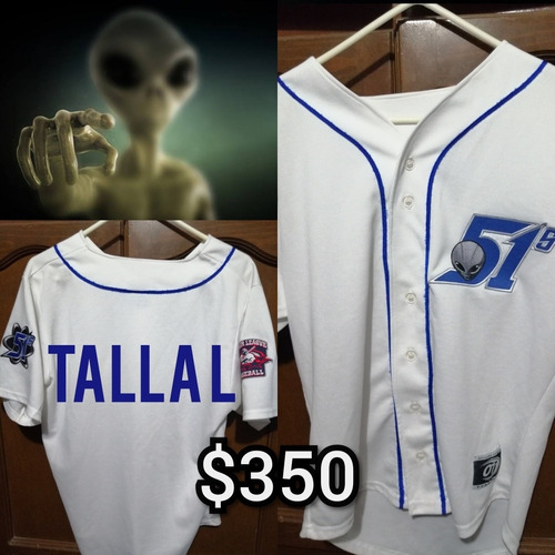 51s Jersey Ligas Menores Auténtico Talla L