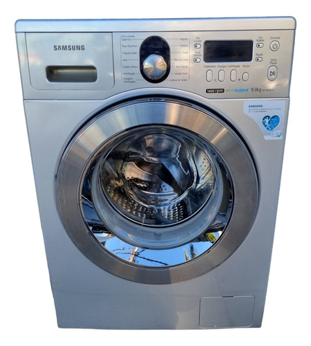 Lavarropas Samsung Wf1904wp Plata 9kg Con Garantia