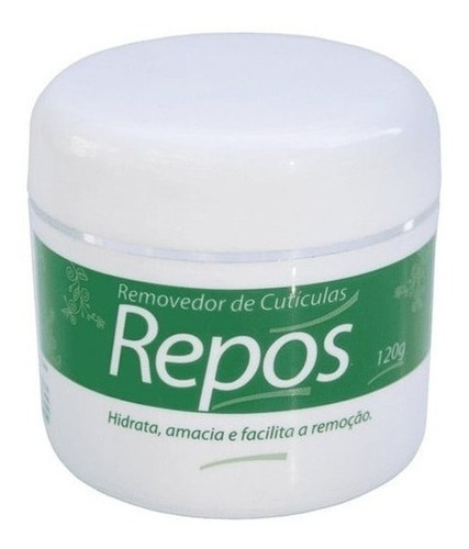 Creme Removedor De Cutículas Repos 120g Original Spa Dos Pés