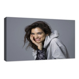 Cuadro Decorativo Canvas Moderno Lienzo Dua Lipa Pared Color 6 Armazón Natural