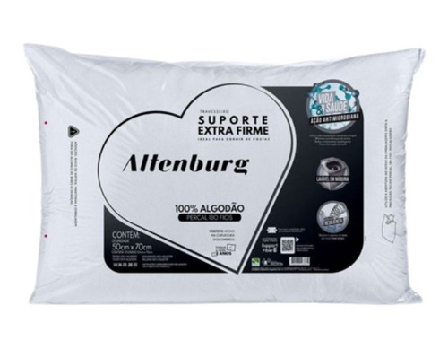 Travesseiro Altenburg Suporte Extra Firme