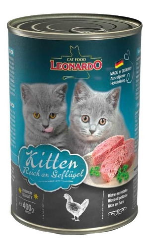 Leonardo Quality Selection Kitten Gato De Temprana Edad 400g