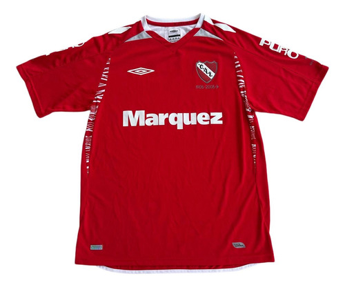 Camiseta De Independiente Año 2007, Marca Umbro, Talla M.