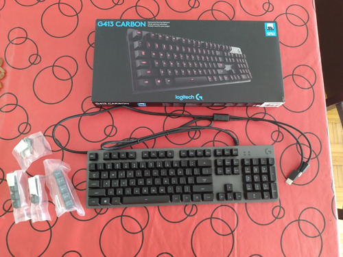 Teclado Gamer Logitech Serie G G413 Qwerty Romer-g Tactile