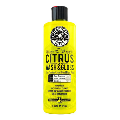 Shampoo Líquido Cítrico Brillante Sin Agua Chemical Guys 473 mL | Envío gratis