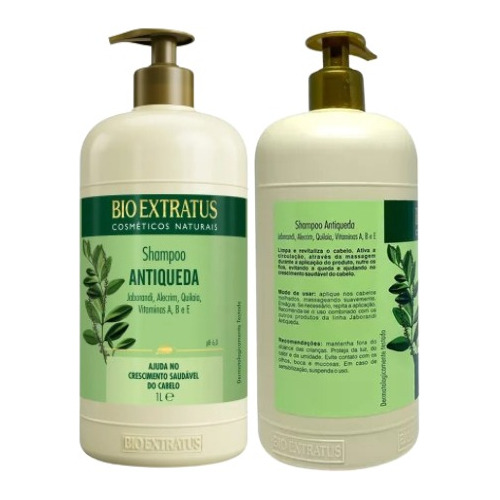 Shampoo Bio Extratus Antiqueda Jaborandi 1 Litro