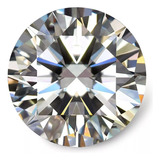 Diamante Natural De 0.60 Cts Corte Redondo Con Certificado