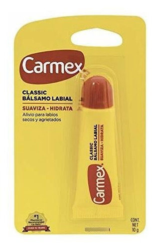 Carmex Bálsamo Labial, Tubo 10 G, Original