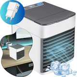Mini Ar Condicionado Ventila Climatiza Umidifica + Fonte 