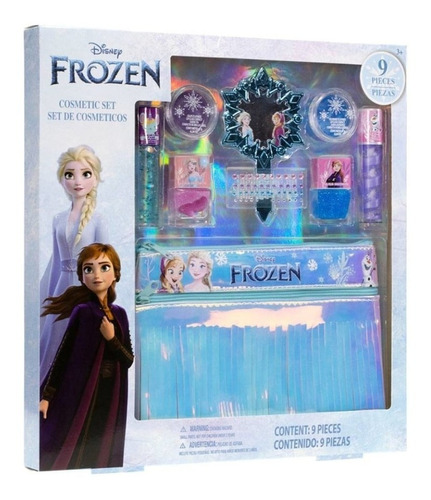 Set Cosmeticos Barniz Uñas Manicure Infantil Niña Frozen