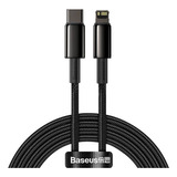  Cable Lightning A Usb-c 2m Baseus Tungsten iPhone Y iPad