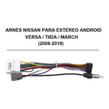 Arnes Nissan Para Estereo Chino Android, Tiida, Versa, March