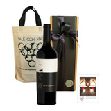 Box Vino Perro Callejero Blend Malbec Caja Estuche Regalo 