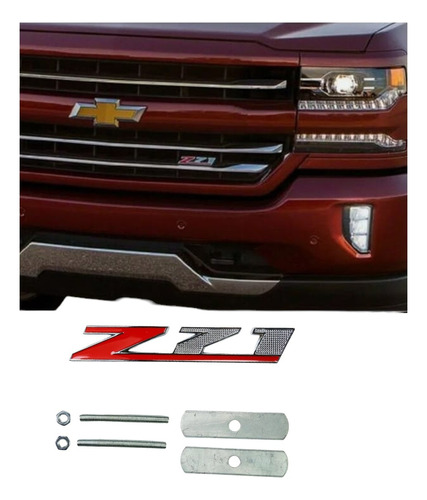 Emblema Z71 Parrilla Silverado Cheyenne Colorado Atornillabl