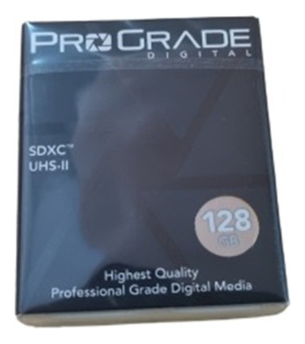 Tarjeta Memoria Prograde Digital Sdxc Uhs Ii V90 300r 128 Gb