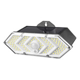 Luz Solar Led De 105 Led Para Exteriores, Lámpara De Calle N