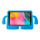 Capa Boneco Infantil Tablet Samsung Galaxy Tab A7 Azul
