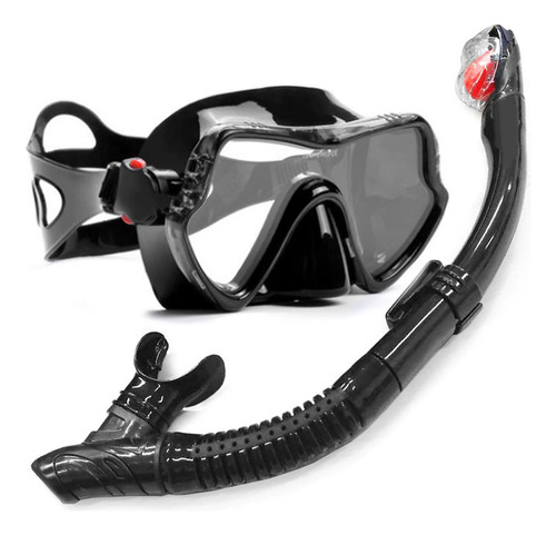 Marcara De Buceo Ajustable Con Snorkel - Ps