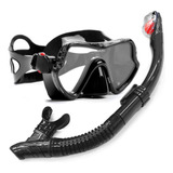 Marcara De Buceo Ajustable Con Snorkel - Ps