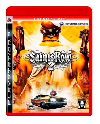 Jogo Saint Row 2 - Hits - Ps3 - Mídia Física Original