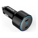 Anker Usb C Car Charger, 50w 2-port Piq 3.0 Fast Charger Ada