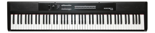 Piano Digital Kurzweil Ka50 88 Teclas Semipesadas Usb Midi Color Negro