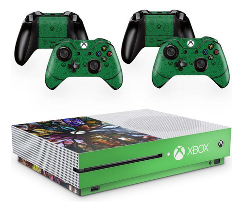 Skin Adesivo Protetor X Box One S E Controles Premium B4