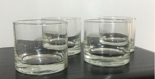 Vasos De Whisky 4 Unidades Usados