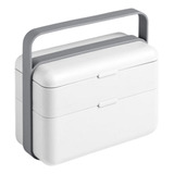 Lunchera Hermetica Contenedor Bauletto Lunchbox M Blanco