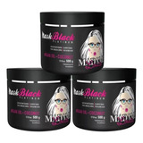 3 Máscara Black Matizadora Madame Louca 500g