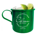 50 Canecas Alumínio Personalizadas 350ml Caneca Moscow Mule