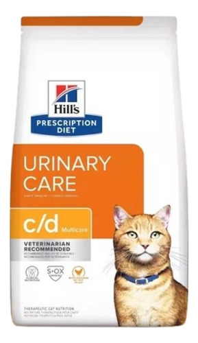 Hills C/d Urinary Feline 3.85kg Original Nuevo