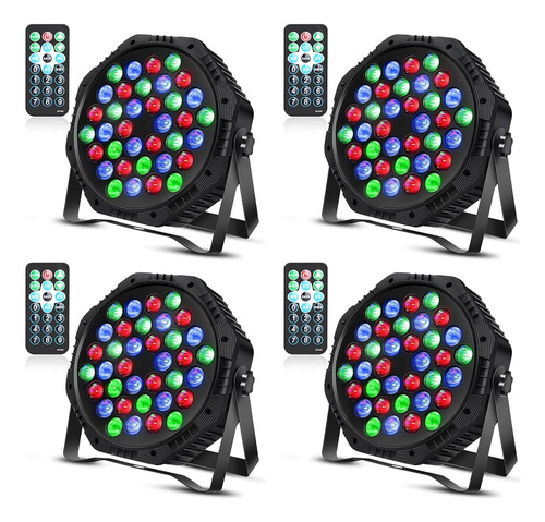 36 Luces Led Par, Rgb Par Puede Iluminar Luces De Escenario,