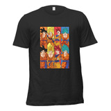 Playera Anime Dragon Ball Z Son Goku Kakaroto Fases A2