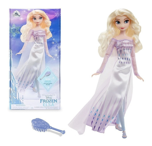 Muñeca Princesa Elsa Frozen Articulada Disney Store Usa