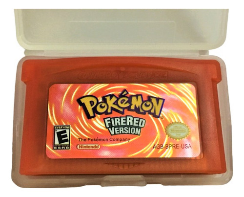 Pokemon Fire Red Game Boy Advance Salvando Gba Sp Nds